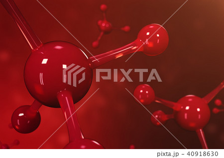 3D rendering molecules. Atoms bacgkround. Medical background for banner or flyer. Molecular 3D rendering molecules. Atoms bacgkround. Medical background for banner or flyer. Molecular 40918630