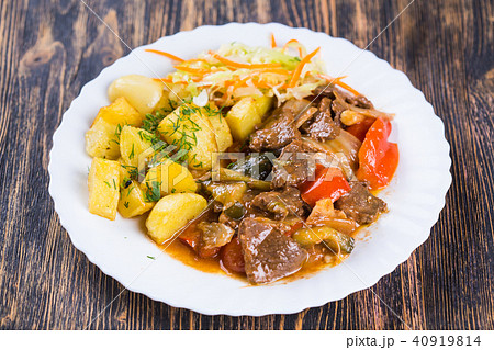 National dishes, asia, East concept - Central Asian cuisine. 40919814