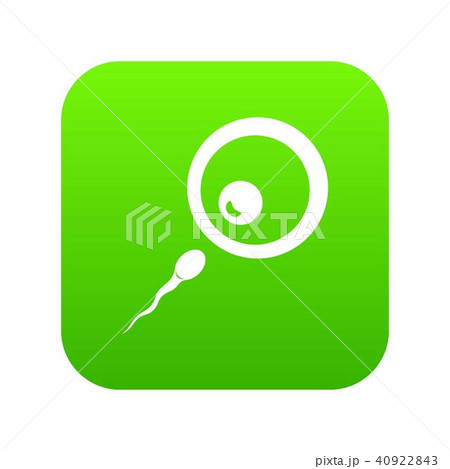 Donor sperm icon digital green Donor sperm icon digital green 40922843