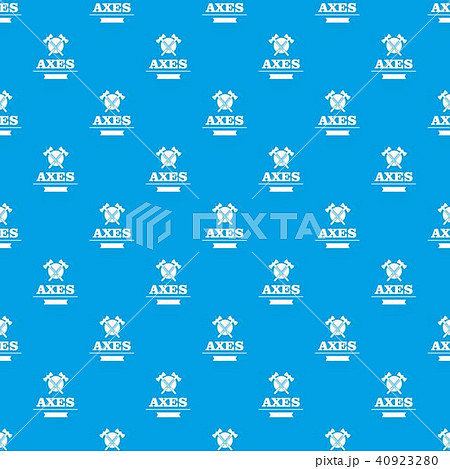 Military axe pattern vector seamless blue Military axe pattern vector seamless blue 40923280