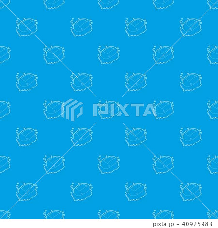 Soap pattern vector seamless blue Soap pattern vector seamless blue 40925983