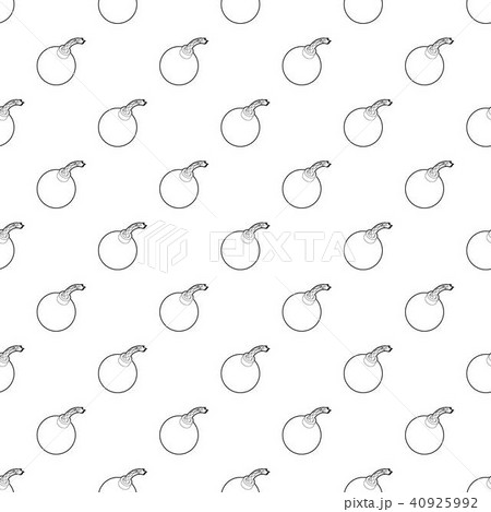 Bomb pattern vector seamless Bomb pattern vector seamless 40925992