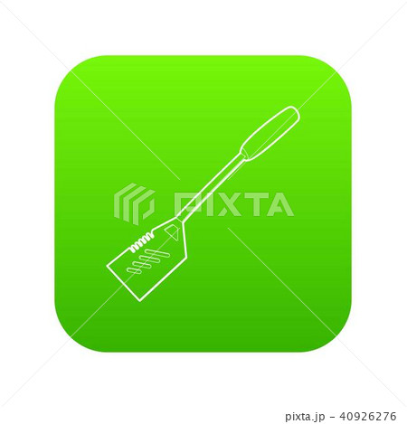 Spatular icon green vector Spatular icon green vector 40926276