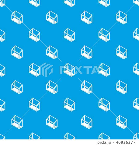 Balcony window frame pattern vector seamless blue Balcony window frame pattern vector seamless blue 40926277