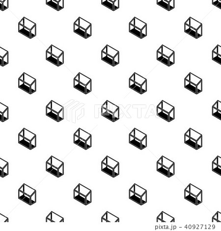 Balcony window frame pattern vector seamless 40927129