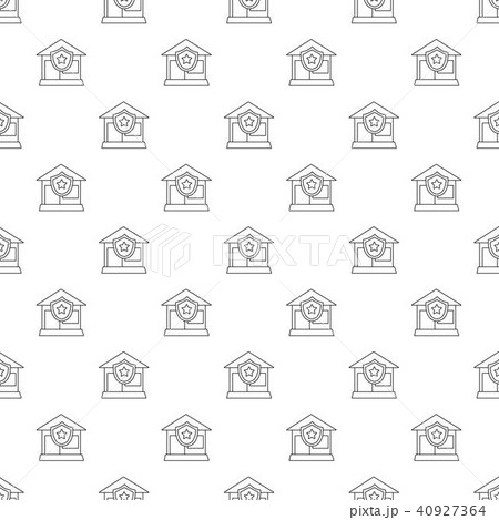 House protection pattern vector seamless House protection pattern vector seamless 40927364