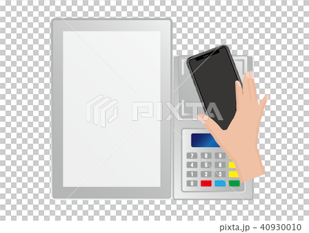 スマホで電子決済 40930010