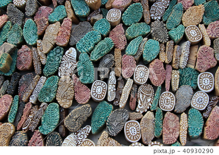 Colorful Stone Mold Pieces Colorful Stone Mold Pieces 40930290