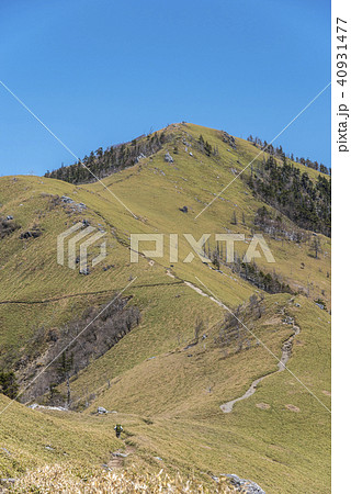 次郎笈の稜線 40931477