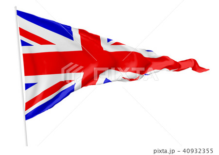 Triangular flag of United Kingdom Triangular flag of United Kingdom 40932355