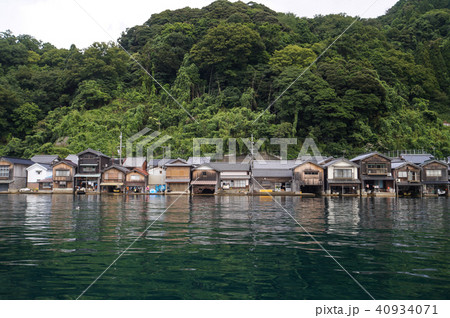 屋形船 屋形舟 舟屋 40934071
