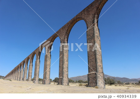 世界遺産・テンブレケ水道橋　メキシコ 40934339