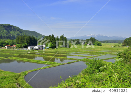 骨寺村荘園遺跡地区と栗駒山 40935022