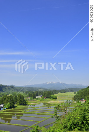 骨寺村荘園遺跡地区と栗駒山 骨寺村荘園遺跡地区と栗駒山 40935029