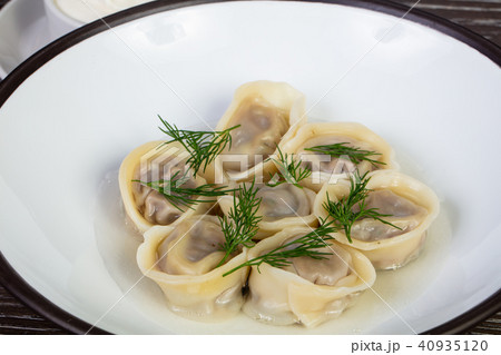Delicious homemade dumplings 40935120