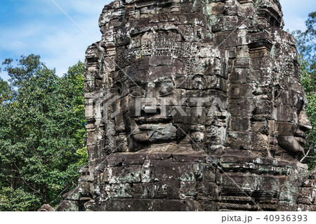 ruins of temple Bayon, Siem Reap, Cambodia ruins of temple Bayon, Siem Reap, Cambodia 40936393