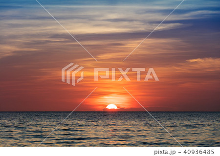 sunset and clouds sunset and clouds 40936485
