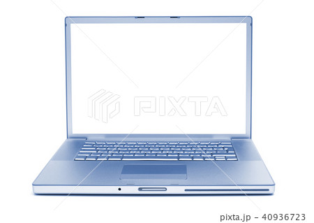 laptop on a white background 40936723