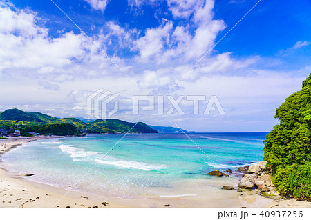 （静岡県）伊豆下田　白浜海岸　ビーチ 40937256