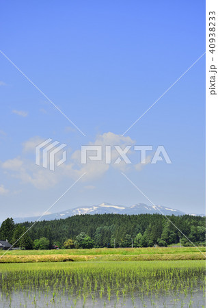 骨寺村荘園遺跡地区と栗駒山 40938233