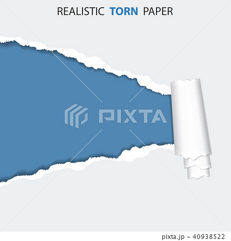 Torn Hole on Paper 40938522