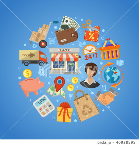 Shopping and Delivery Concept 40938595