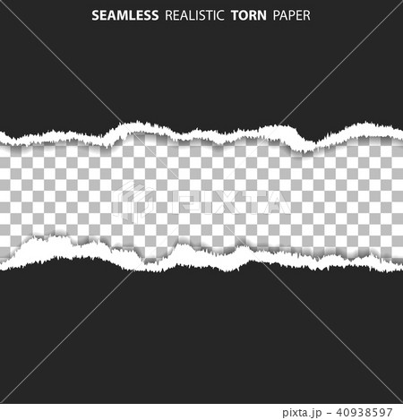 Seamless Torn Hole on Paper 40938597