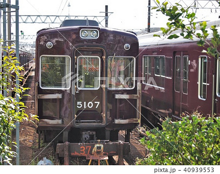 阪急電鉄 5100系 C#5107 原形前面 正雀車庫 40939553