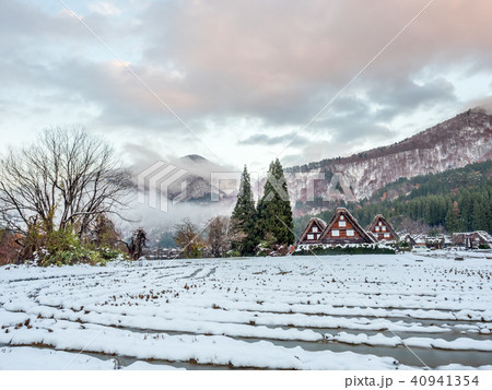 Shirakawa village house in Japan Shirakawa village house in Japan 40941354
