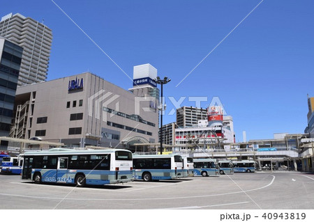 土浦駅西口（亀城公園口）の街並み 40943819