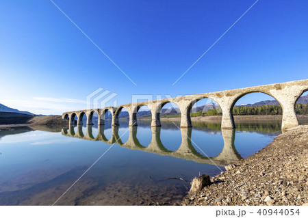 北海道　タウシュベツ川橋梁 40944054