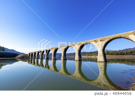 北海道　タウシュベツ川橋梁 40944056