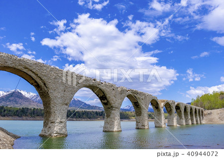 北海道 タウシュベツ川橋梁 北海道 タウシュベツ川橋梁 40944072