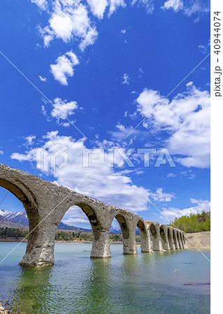 北海道　タウシュベツ川橋梁 40944074