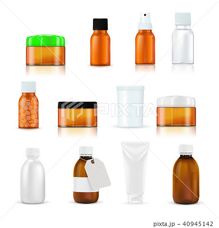 Medical and beauty product bottles and containers 40945142