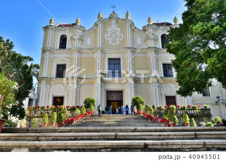 マカオの街並み 40945501