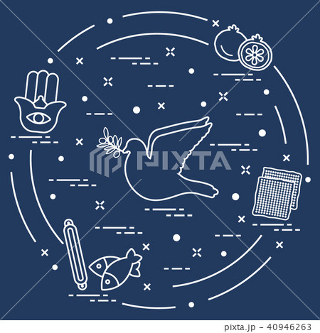 Jewish symbols 40946263