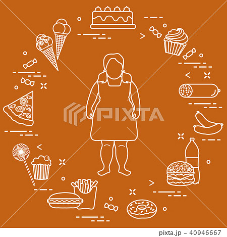 Harmful eating habits and fat girl 40946667