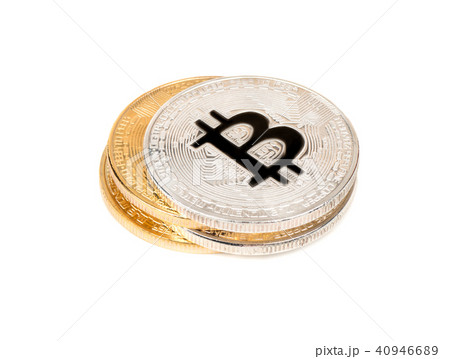 Gold and silver coin bitcoin 40946689
