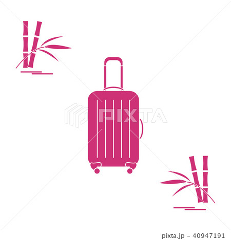 suitcase for travel and bamboo Summer time, suitcase for travel and bamboo Summer time, 40947191