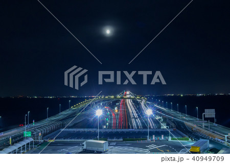 海ほたるパーキングエリア夜景 40949709