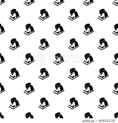Machine tool pattern vector seamless 40952270