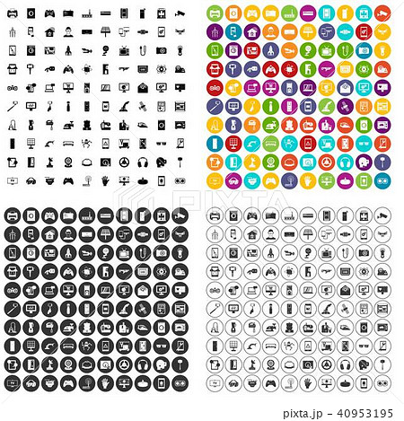 100 software engineering icons set vector variant 100 software engineering icons set vector variant 40953195