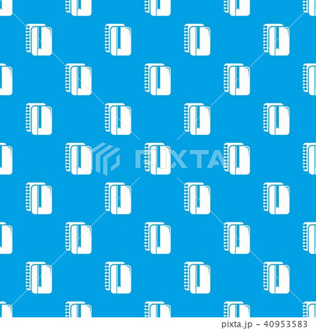 Copy book pattern vector seamless blue Copy book pattern vector seamless blue 40953583
