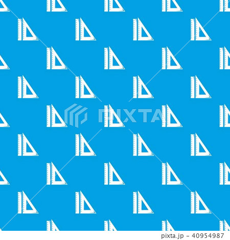 Ruler pattern vector seamless blue Ruler pattern vector seamless blue 40954987