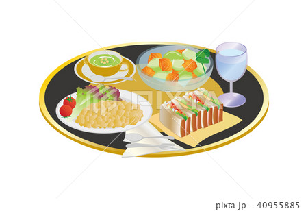 今日のご飯スクランブルエッグサンドウィッチ 今日のご飯スクランブルエッグサンドウィッチ 40955885