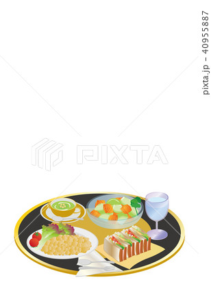 今日のご飯スクランブルエッグサンドウィッチ 今日のご飯スクランブルエッグサンドウィッチ 40955887