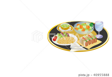 今日のご飯スクランブルエッグサンドウィッチ 今日のご飯スクランブルエッグサンドウィッチ 40955888