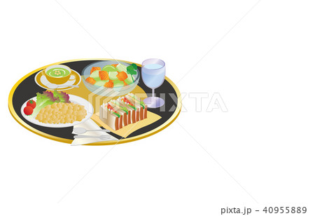 今日のご飯スクランブルエッグサンドウィッチ 今日のご飯スクランブルエッグサンドウィッチ 40955889