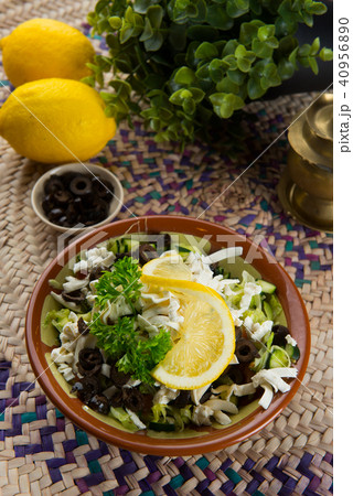arabic salad with background 40956890